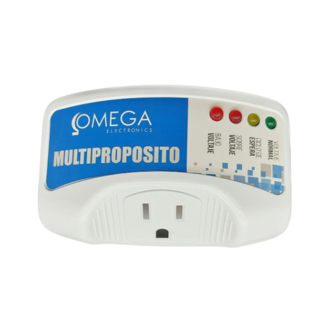 Protector de Voltaje 120V Multipropósito de una Toma Omega