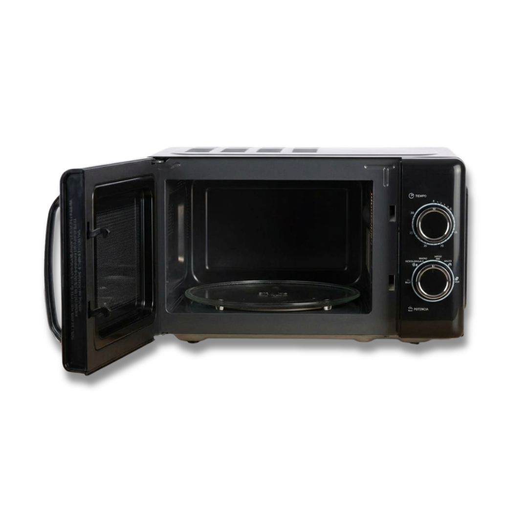 Microonda Con Perrillas 700W 20 Litros Negro Oster