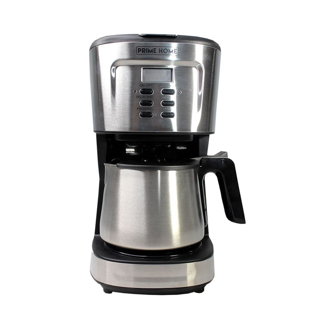 Cafetera de 10 tazas j/acero PRIME HOME