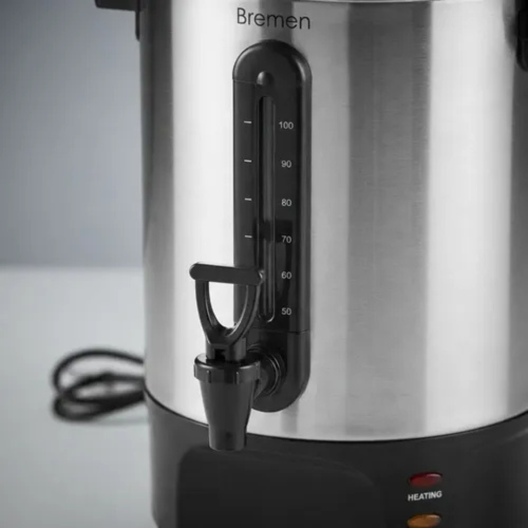 Cafetera Precoladora de 100 Tazas BREMEN