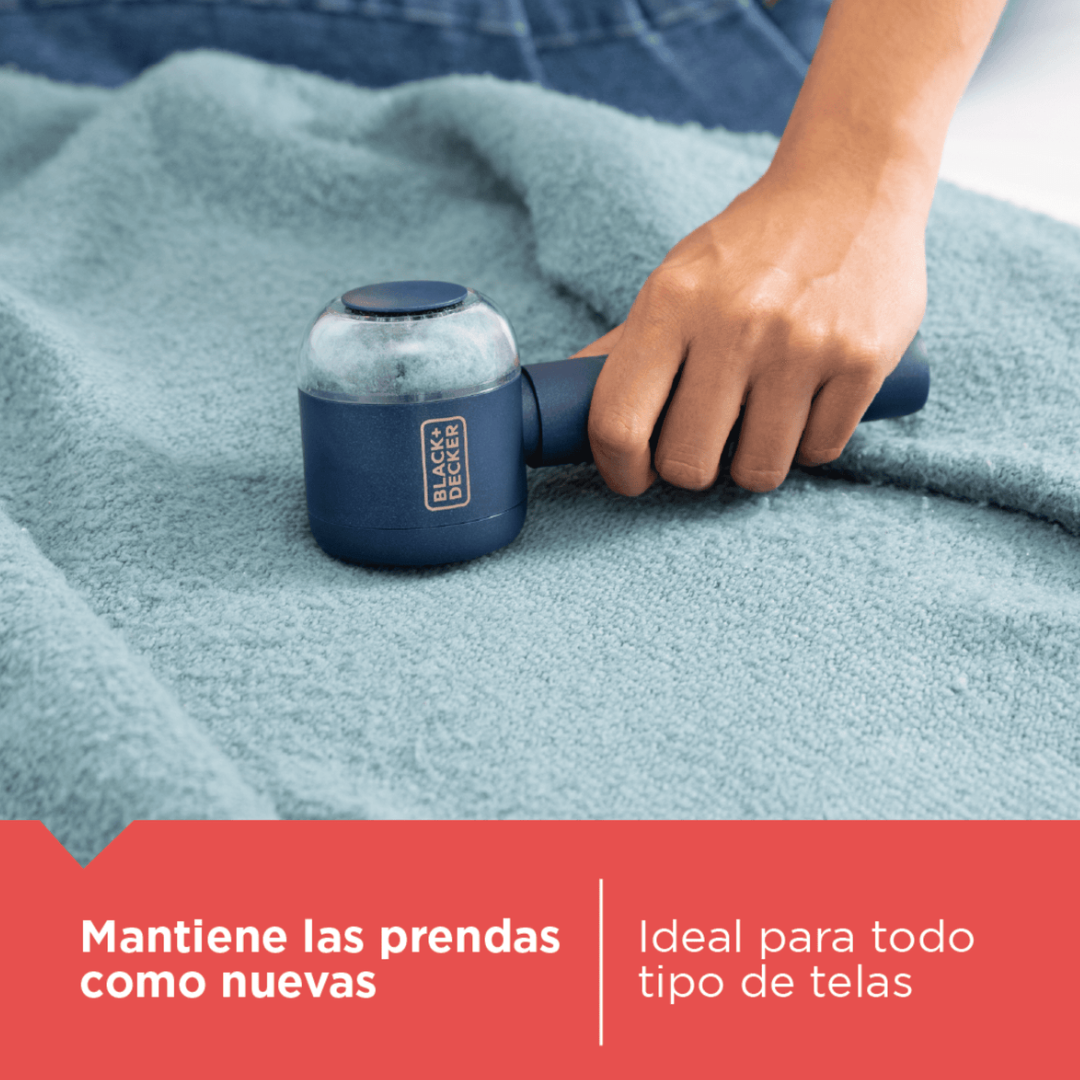 Removedor de Pelusa Recargable Black+Decker