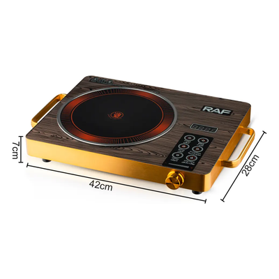 Cocina Eléctrica Digital 110V Vitro 1 Hornilla 1200W Raf