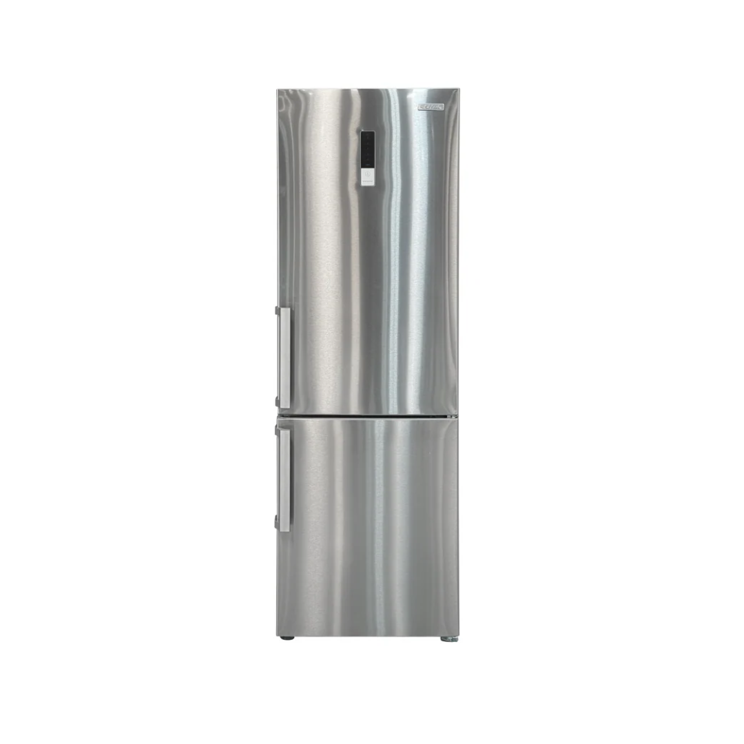 Nevera Con Congelador En la Parte Superior 356 Litros Acero Inoxidable Royal
