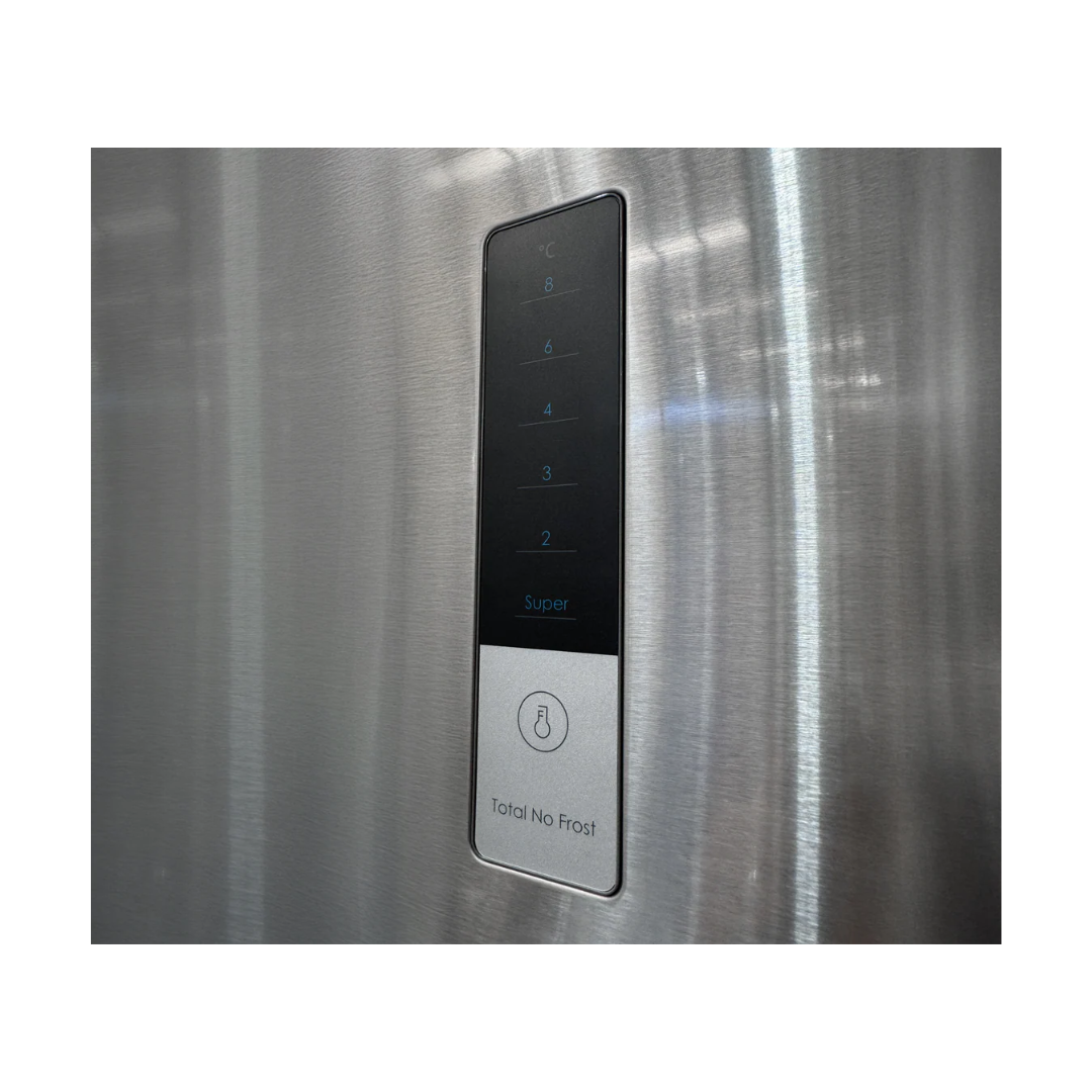 Nevera Con Congelador En la Parte Superior 356 Litros Acero Inoxidable Royal