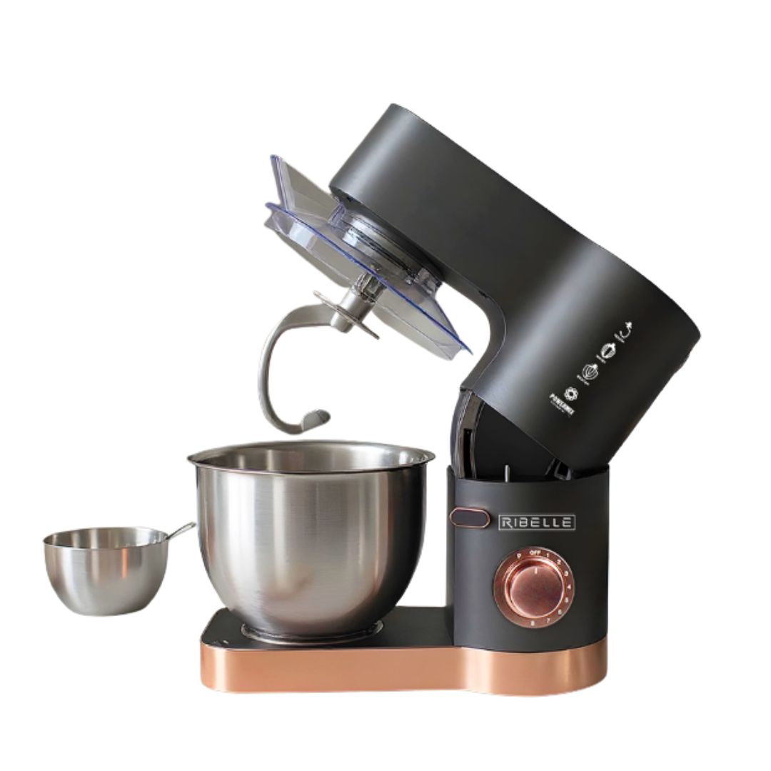 Batidora de 8 Velocidades Capacidad 5.5 Litros Bowl de Acero Inoxidable Rebelle