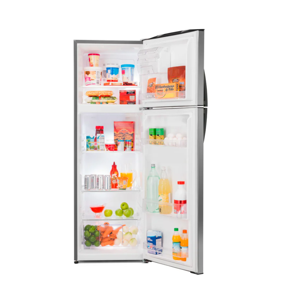 Nevera Top Mount 230 Litros 11 Pies Cu Negro Silver Mabe