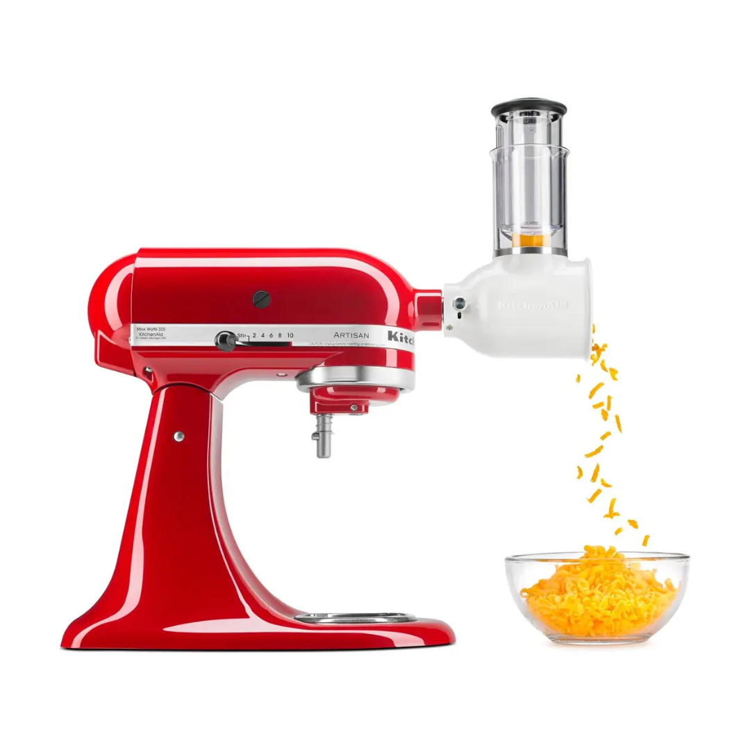 Batidora Artisan + Rebanador 4.7 Litros Roja 10 Velocidades Kitchenaid