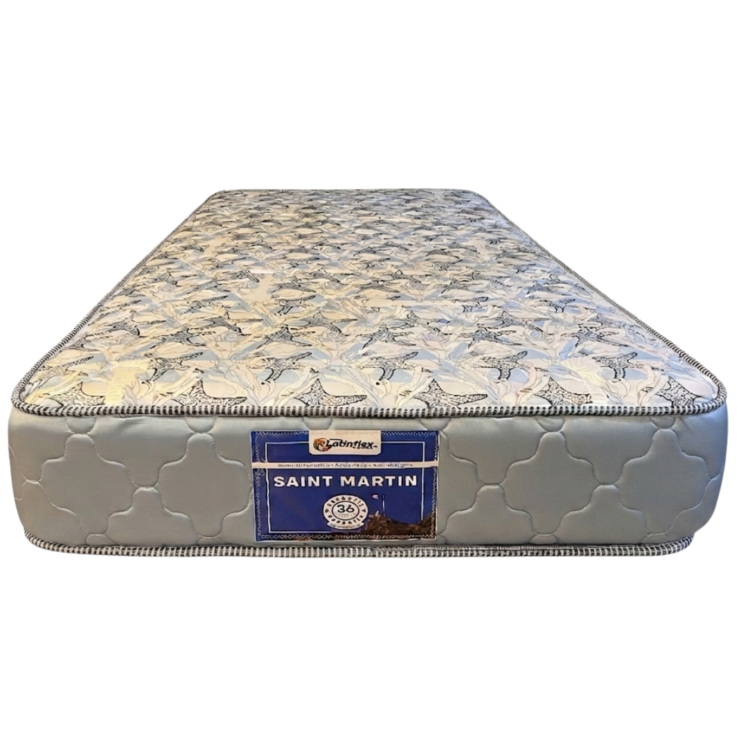 Colchon Semi-Ortopedico Individual (100x190) Sin Pillow 3 Años de Garantia Latinflex