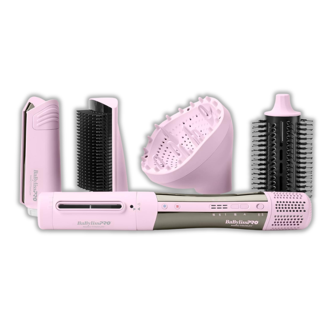 Secador de Cabello 5 EN 1 Rosa BABYLISS