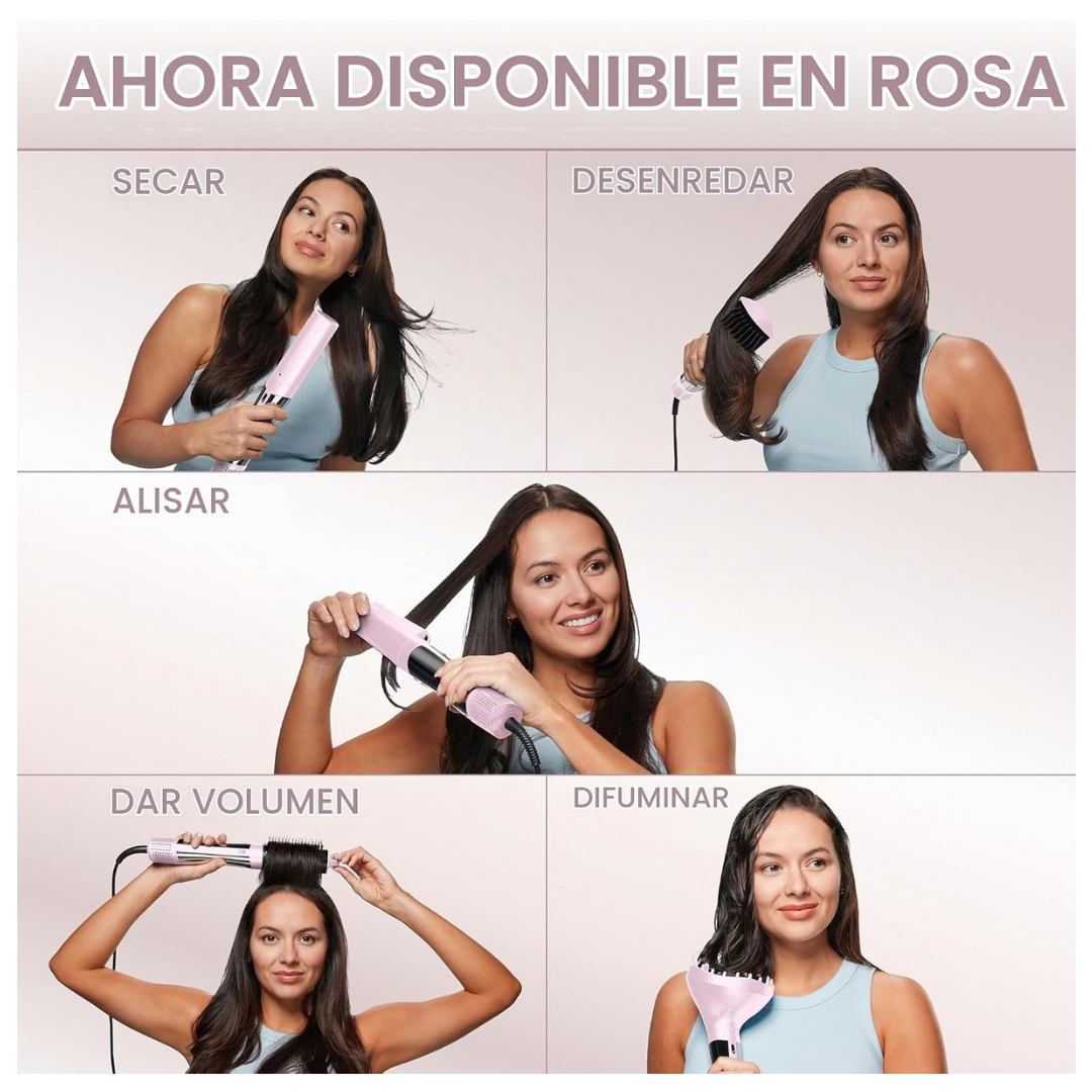 Secador de Cabello 5 EN 1 Rosa BABYLISS