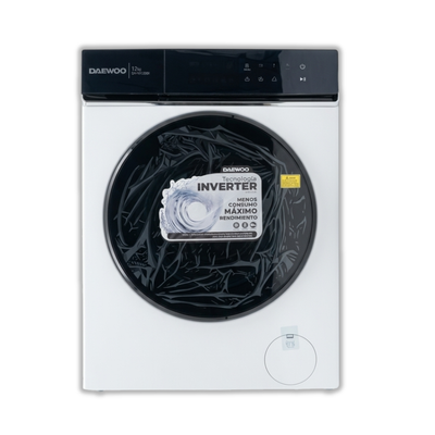 Lavadora Secadora C/Frontal 12KG Inverter Blanca DAEWOO