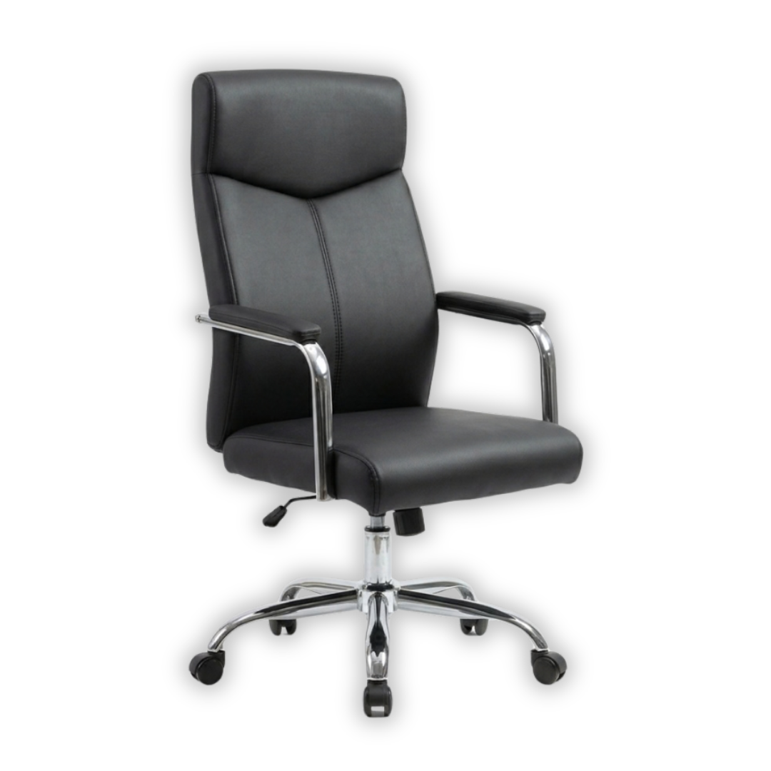 Silla Presidencial MILAN NEGRA