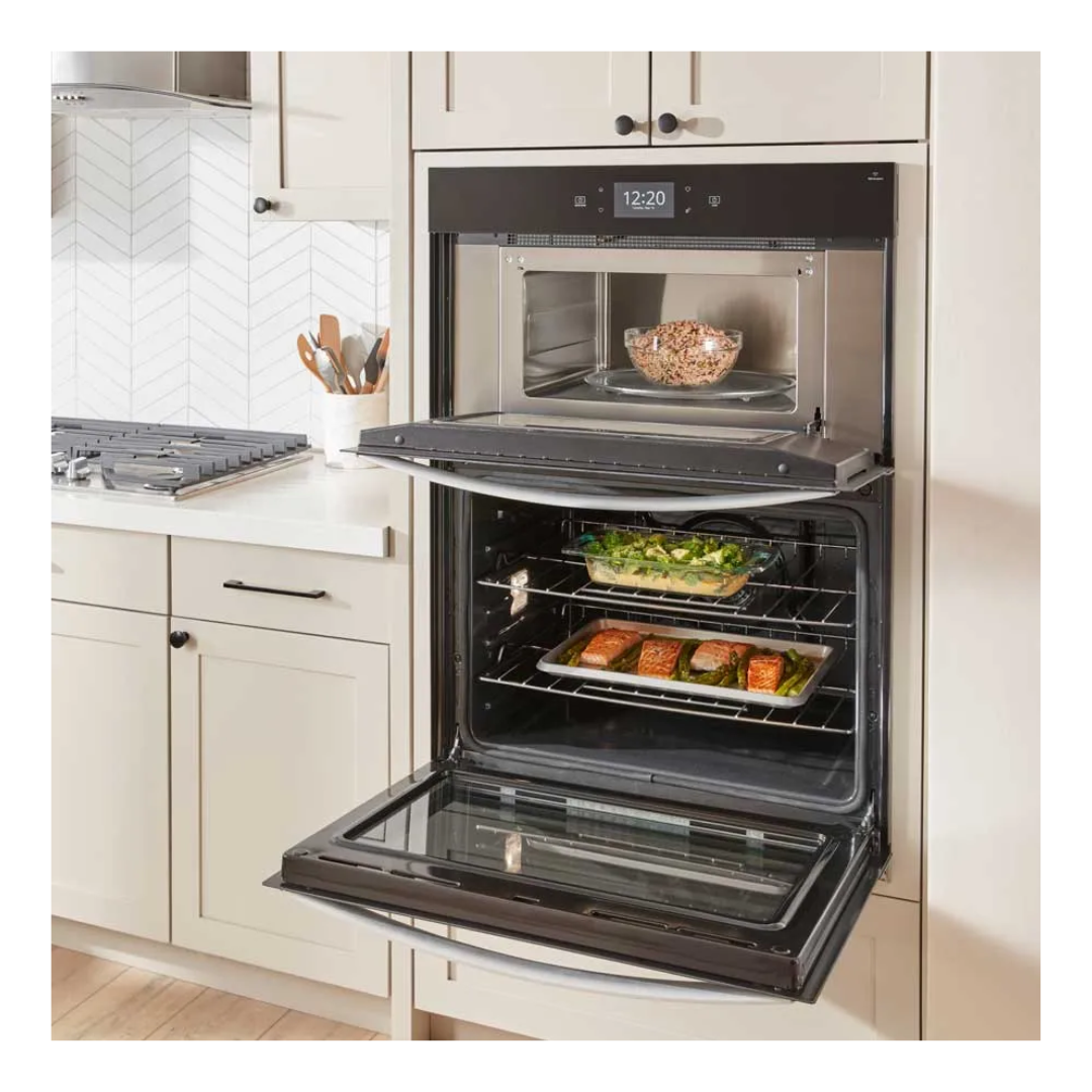 Horno de Pared Combinado de Microonda Eléctrico Air Fry 27" Whirlpool