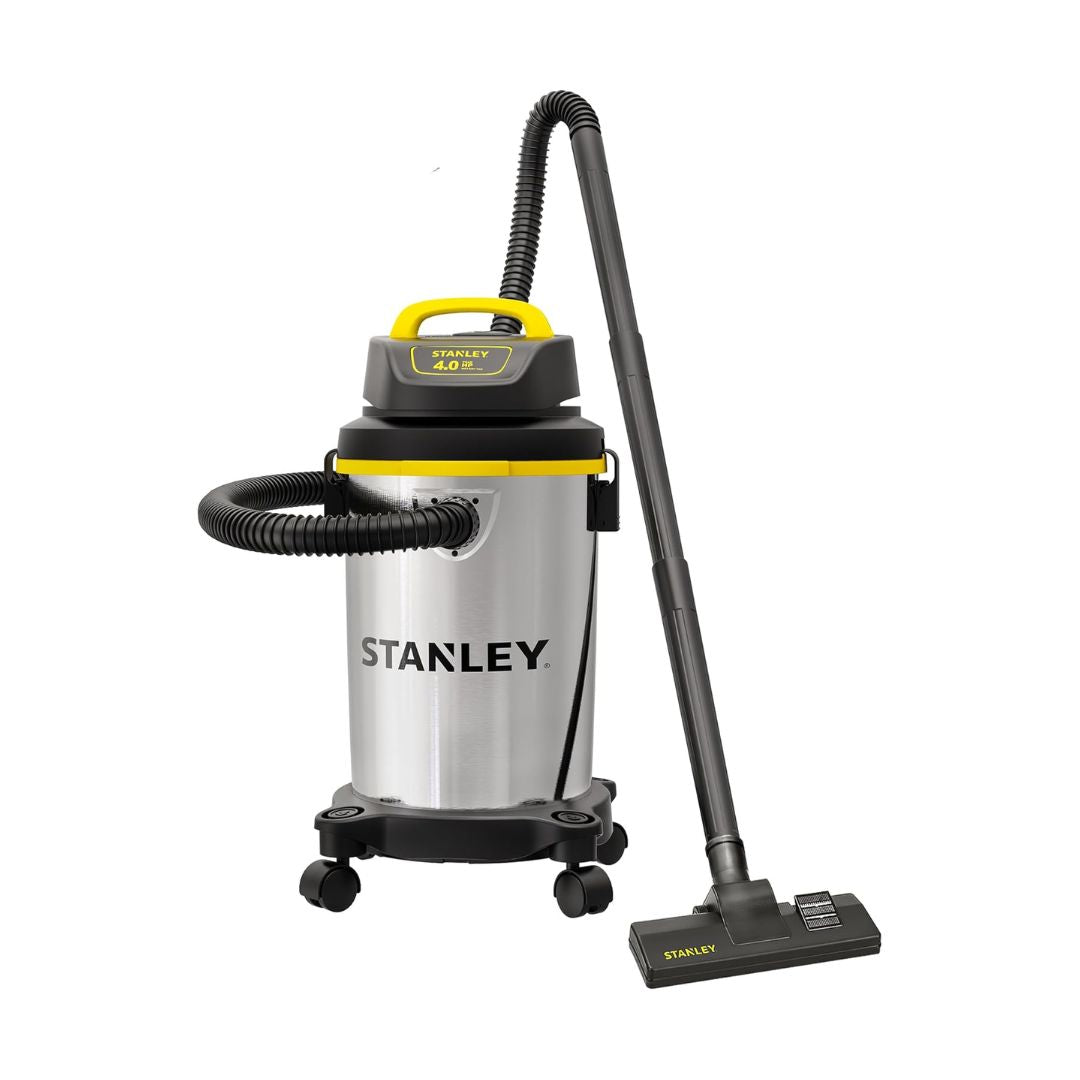Aspiradora Húmeda y Seco 15 Litros 4HP Portátil Acero Inoxidable Stanley
