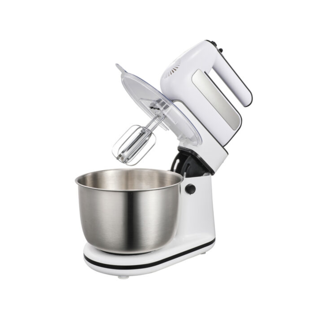 Batidora 5 Velocidades Blanca 2 en 1 300W Premium