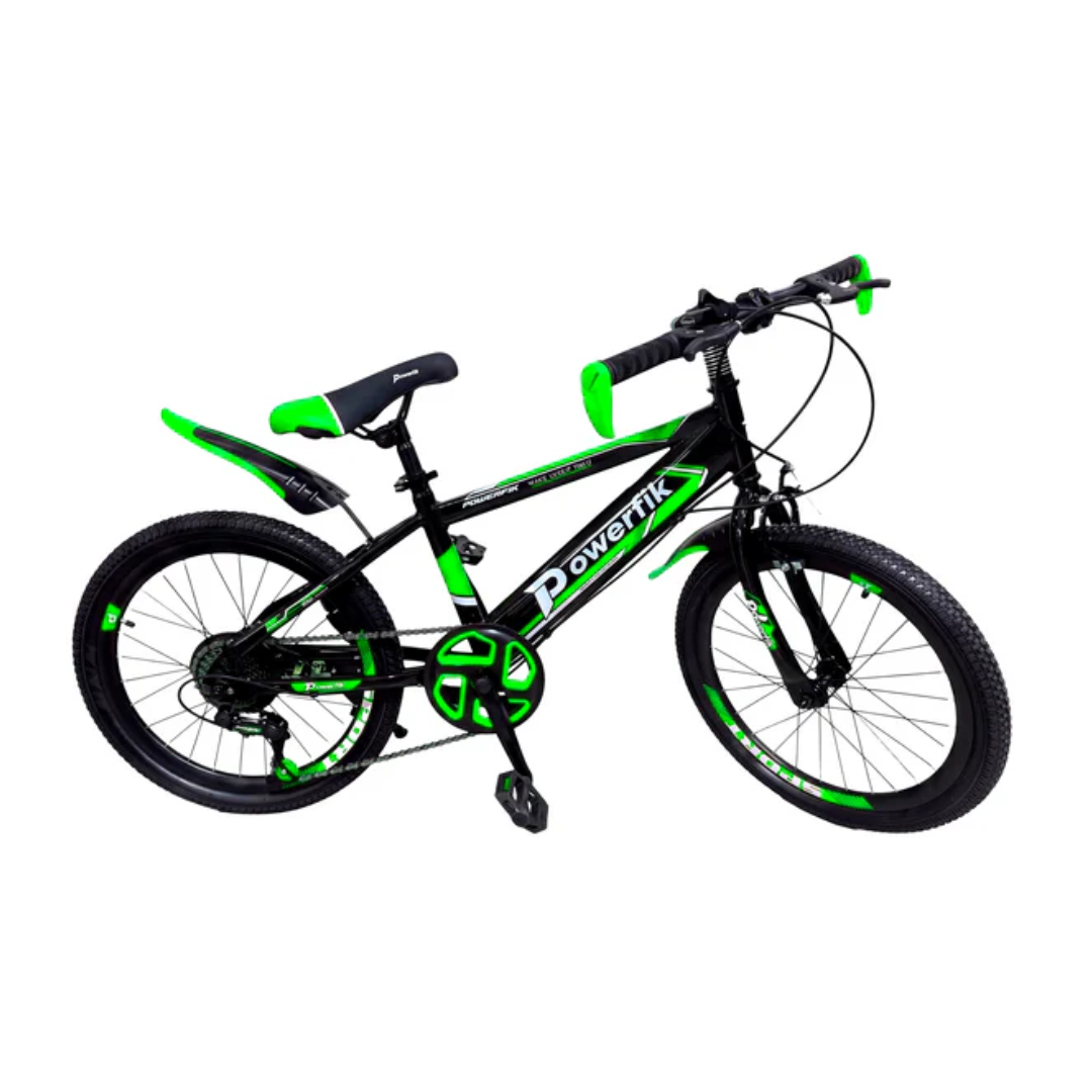 Bicicleta Rin 20 Montañera Verde Powerfik
