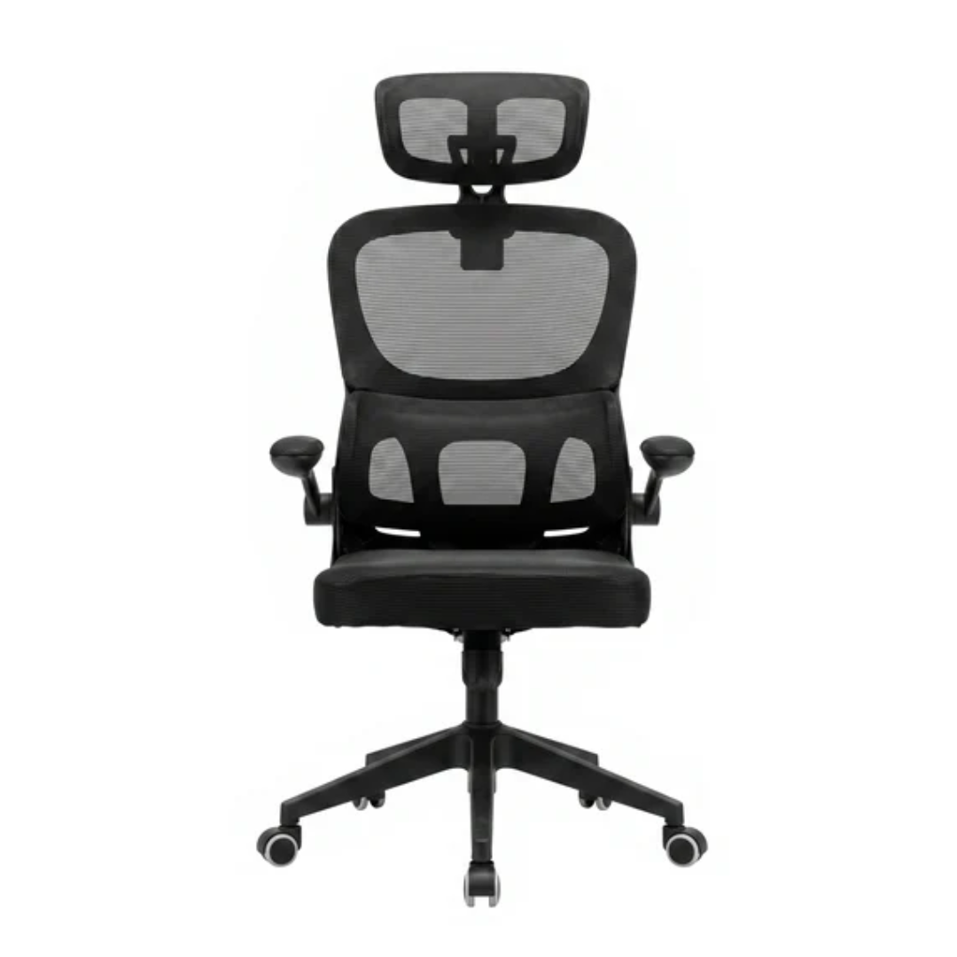 Silla Ejecutiva Gerencial con Malla y Cabecero Powerfik