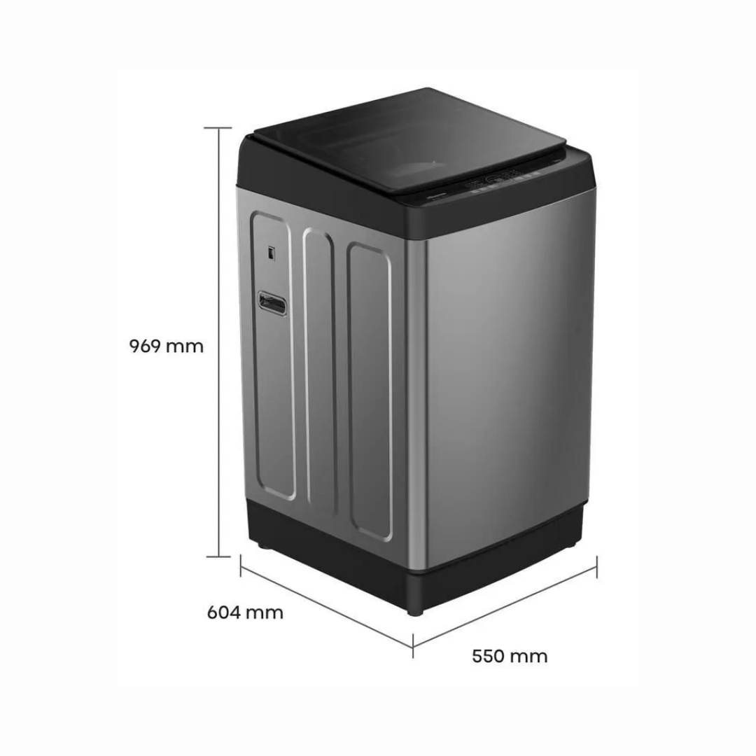 Lavadora Carga Superior Digital 14 kilos Tina de Acero Inoxidable Hisense