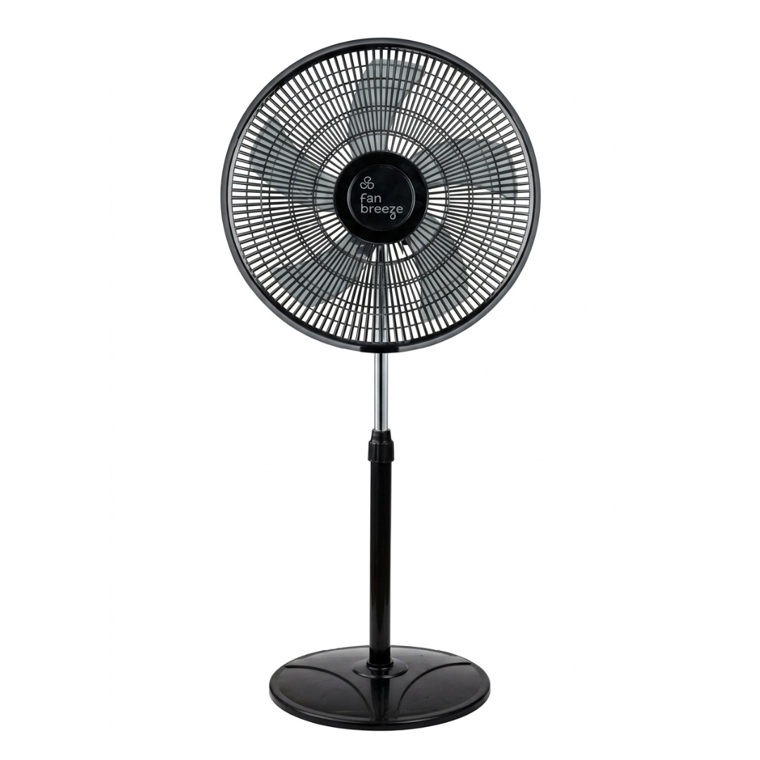 Ventilador De Pedestal 5 ASPAS 18" Negro FAN BREEZE