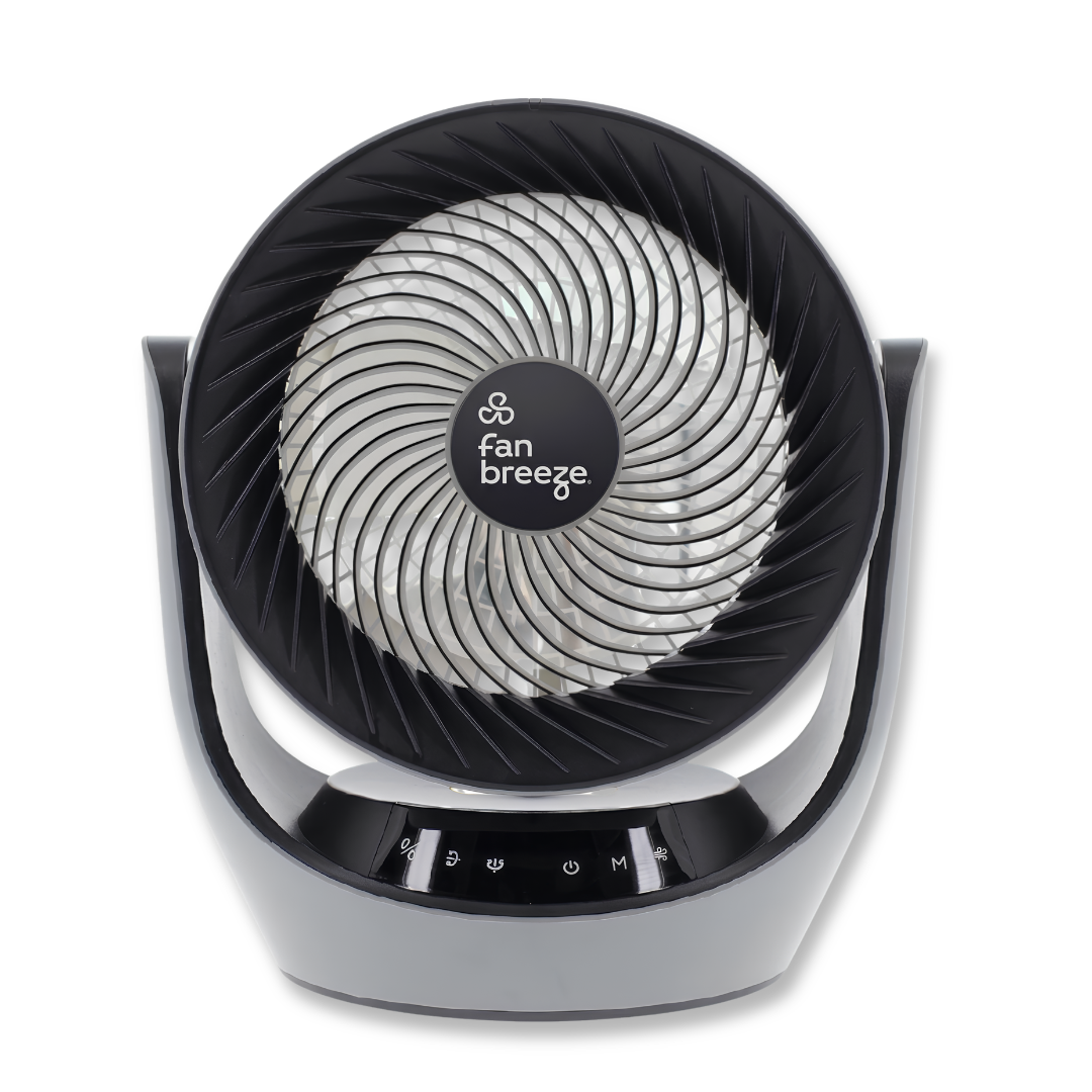 Ventilador Orbital de Mesa Recargable de 11 Pulgadas  FAN Breeze