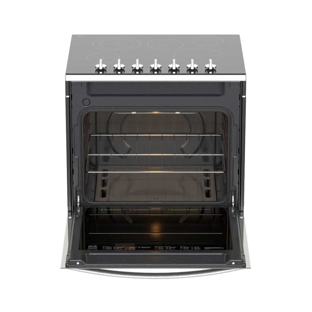 Cocina Eléctrica Para Empotrar Vitrocerámica/ Acero Inoxidable 30" (76 cm) 6 Hornillas Whirlpool