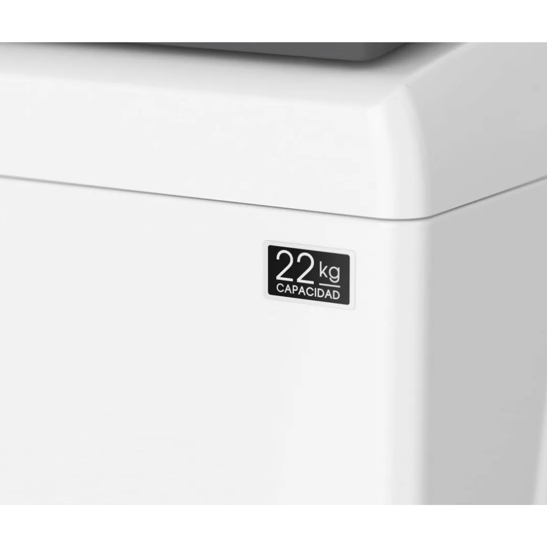 Lavadora 22 Kg Carga Superior Xpert Dual Agitador 2 en 1 Blanca Whirlpool