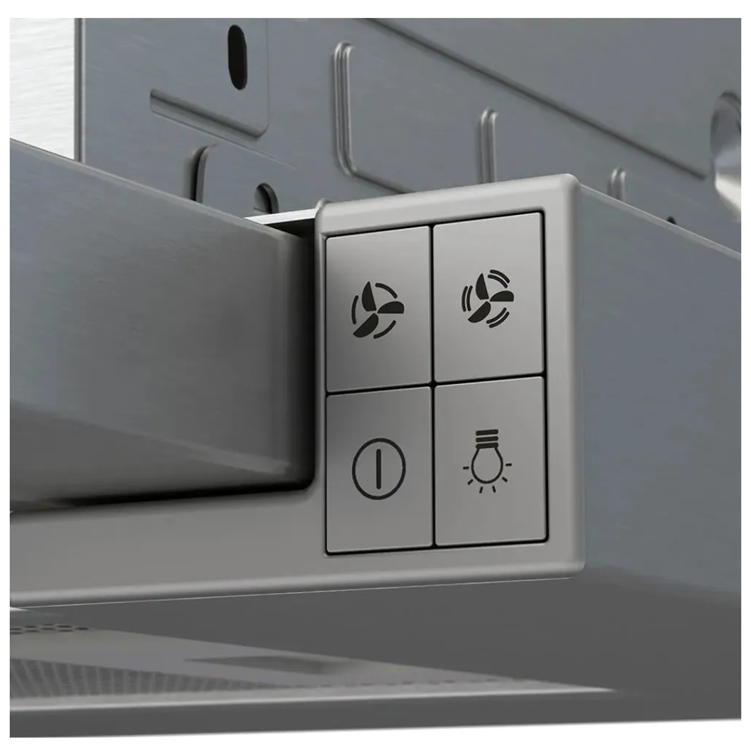 Campana Telescópica Tipo Canopio 60 cm Acero Inoxidable Whirlpool