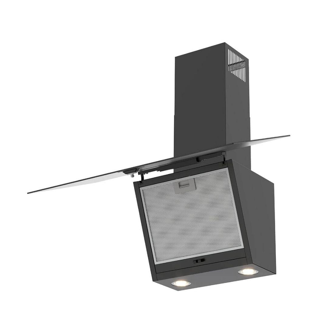 Campana Decorativa de Pared Vitrocerámica 80 cm Whirlpool