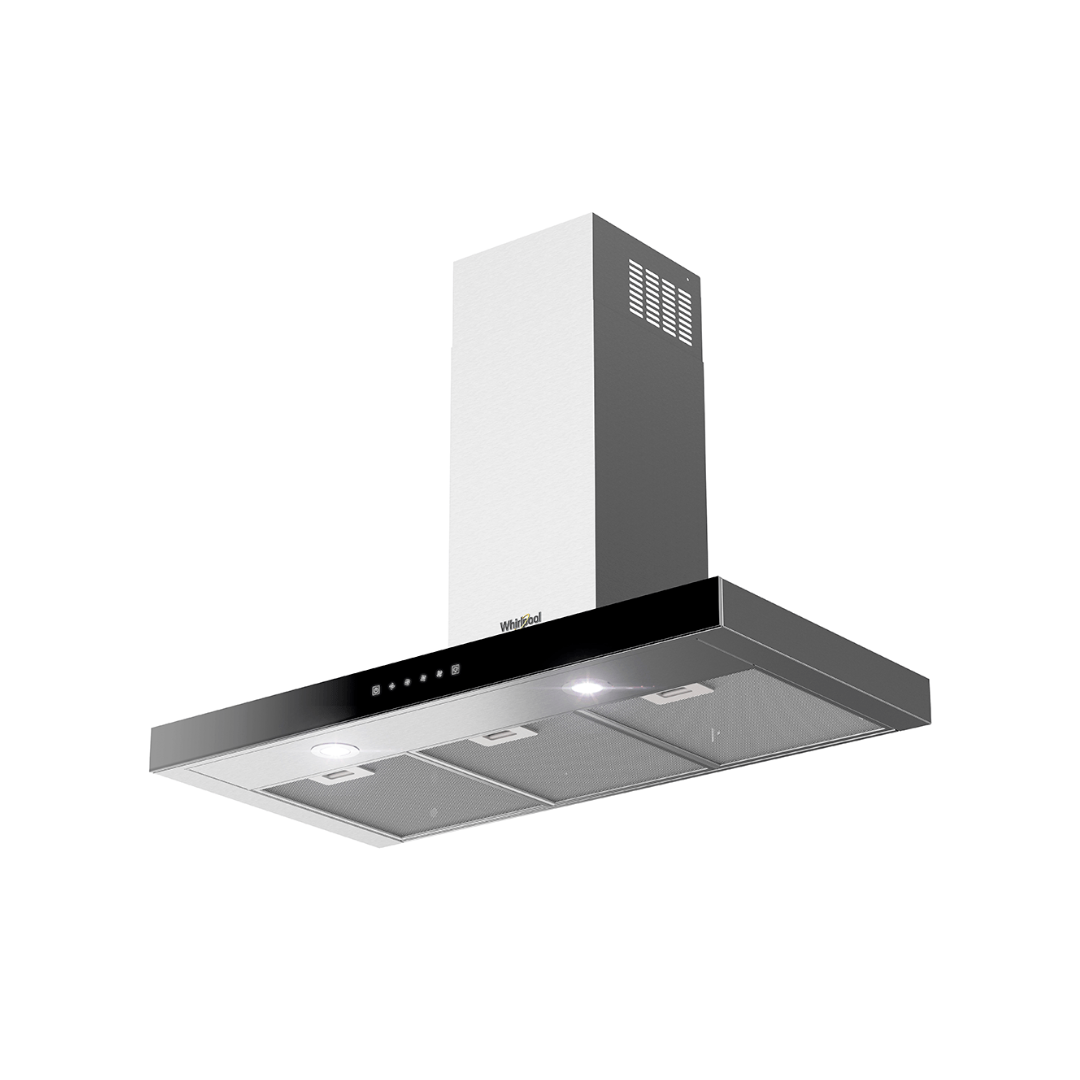 Campana de Pared Touch 90 Cm Acero Inoxidable Whirlpool