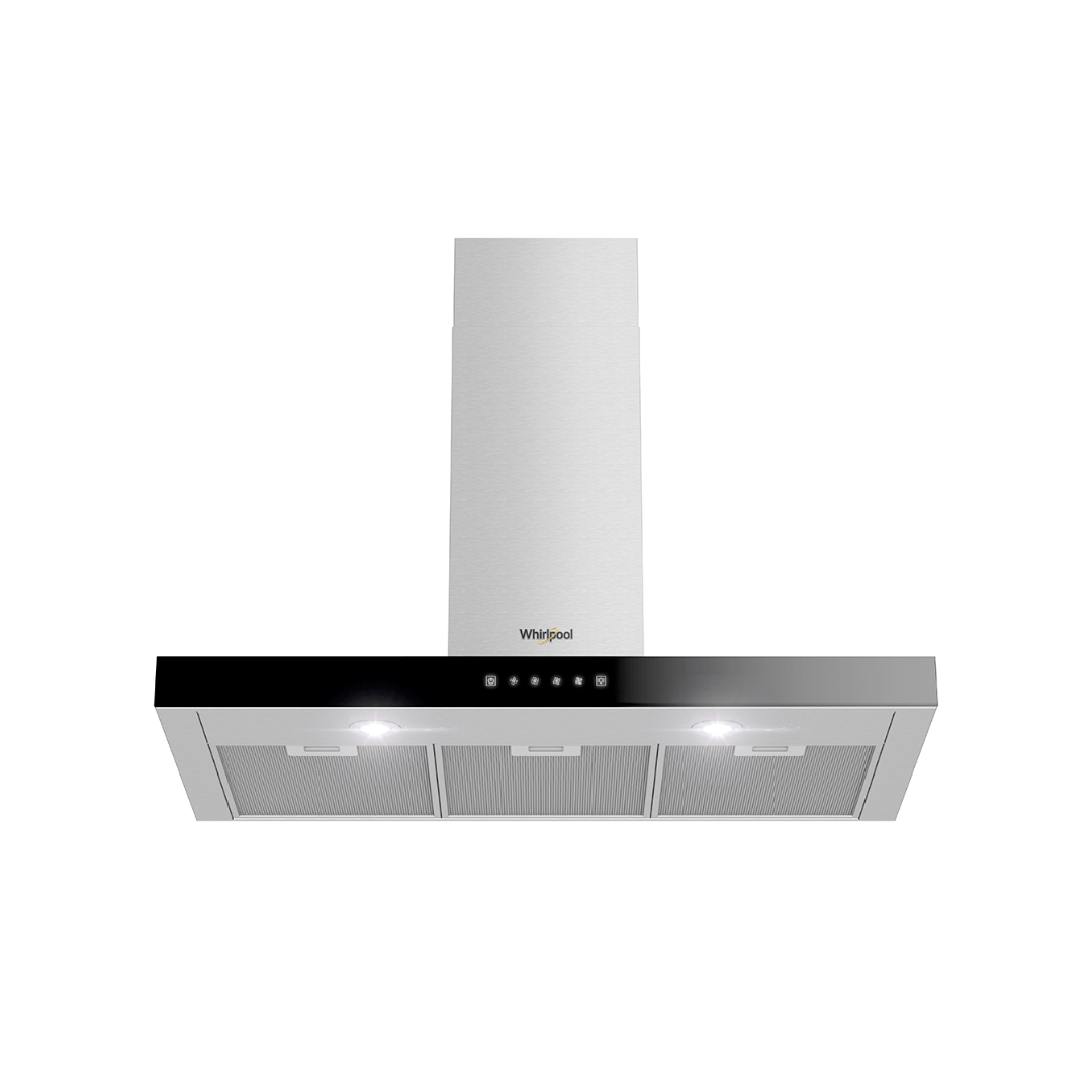 Campana de Pared Touch 90 Cm Acero Inoxidable Whirlpool