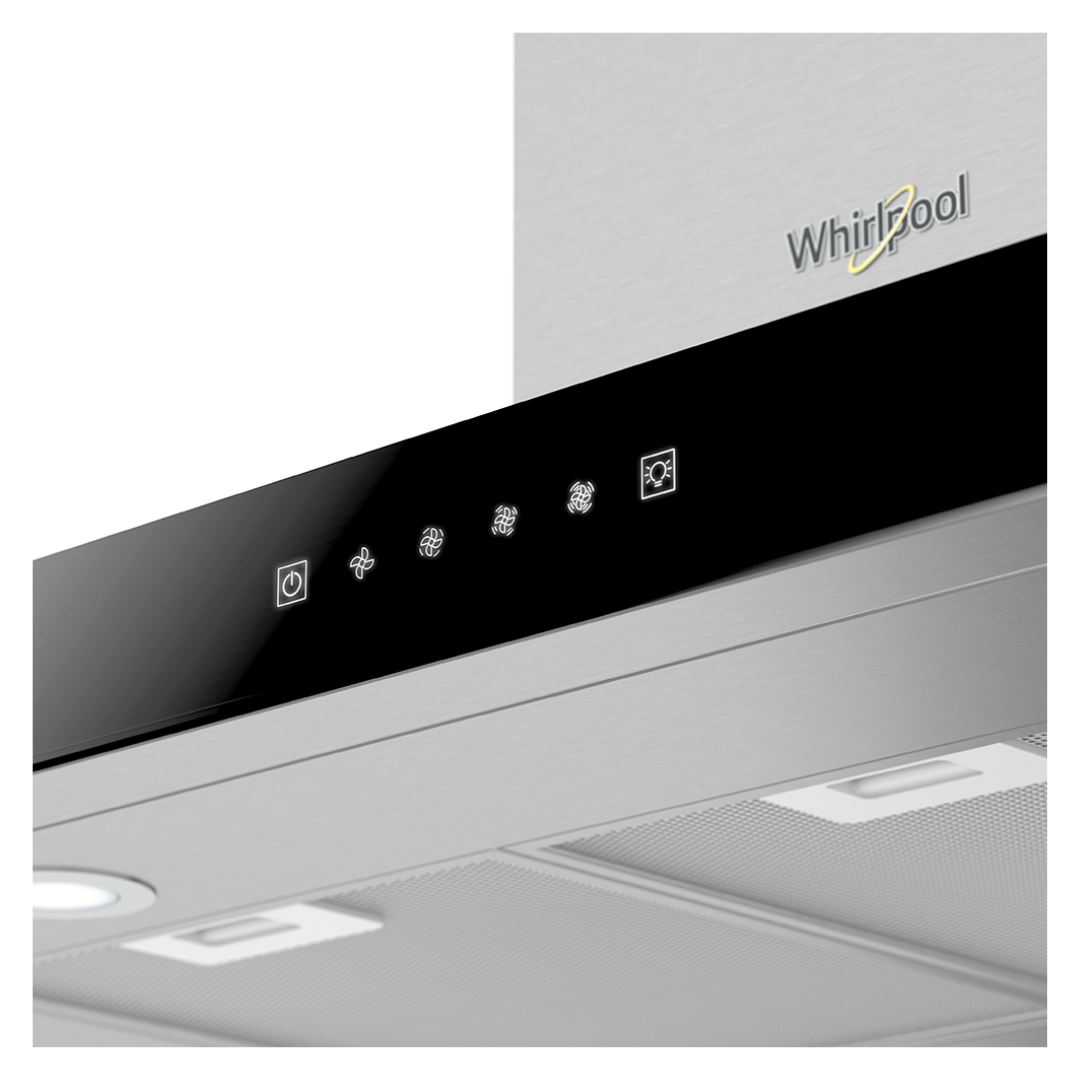 Campana de Pared Touch 90 Cm Acero Inoxidable Whirlpool