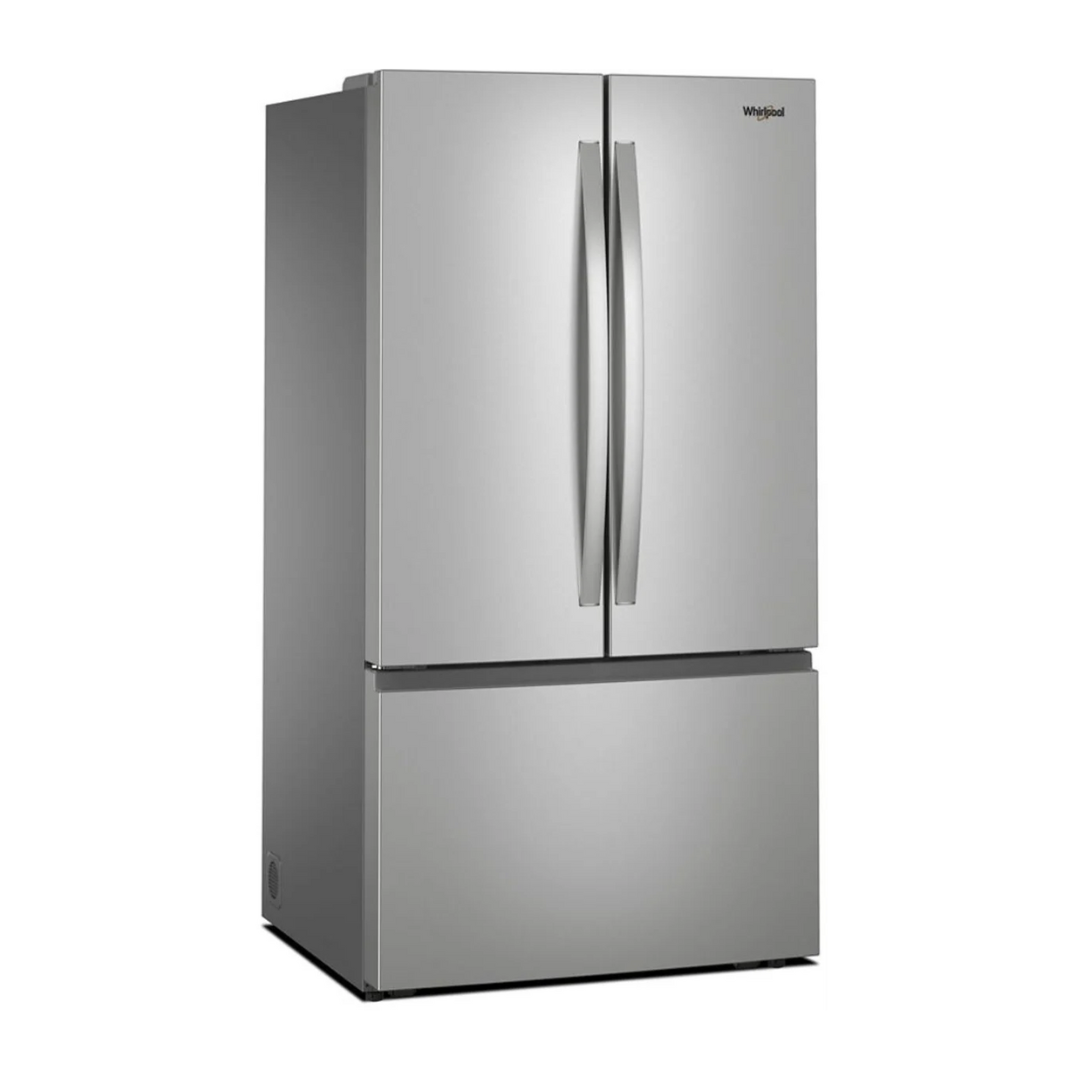 Nevera French Door de 36" Con Puerta Francesa Capacidad de 31 pies Cu Acero Inoxidable Whirlpool