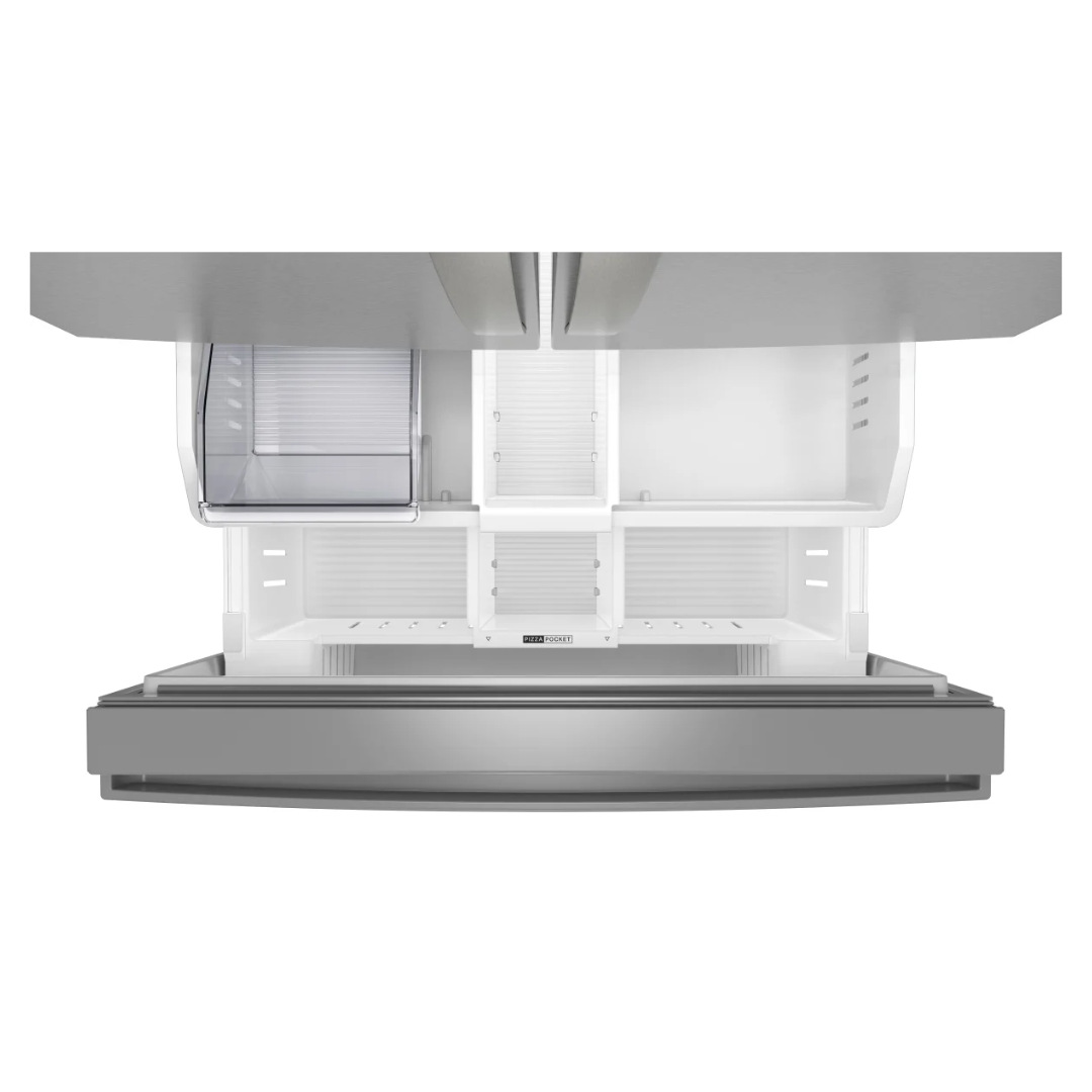 Nevera French Door de 36" Con Puerta Francesa Capacidad de 31 pies Cu Acero Inoxidable Whirlpool