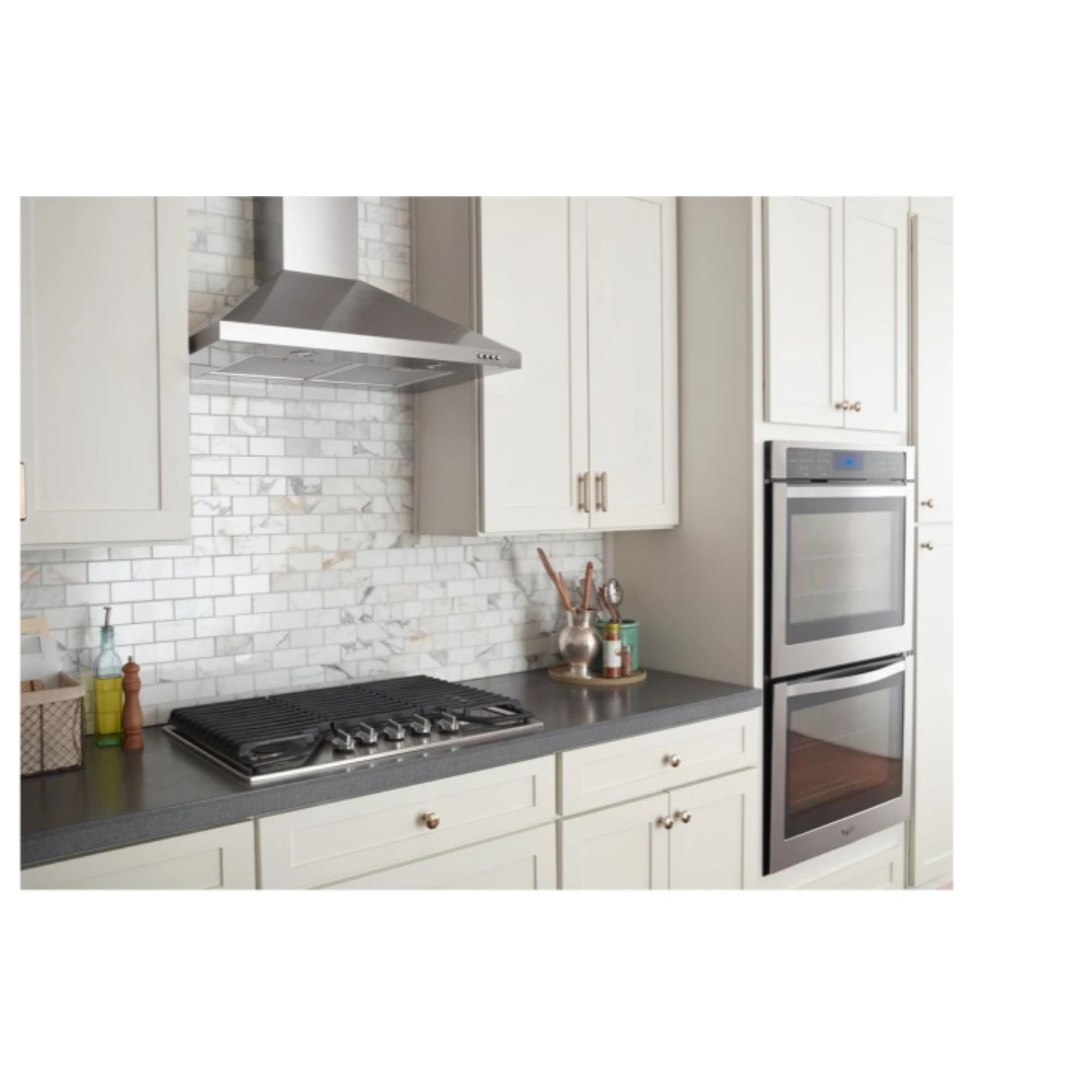 Campana Extractora de Pared Estilo Dosel de 30" Acero Inoxidable Whirlpool