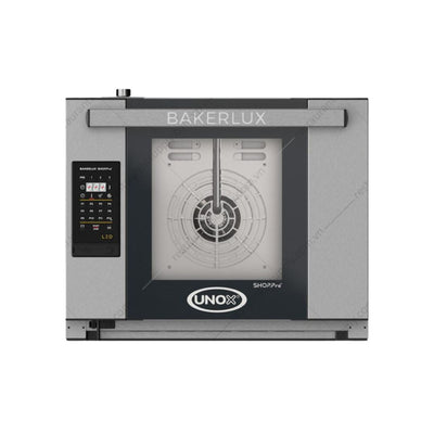 Horno Arianna LED de Convección de 4 Bandejas Digital Con Sistema de Agua Acero Inox Unox