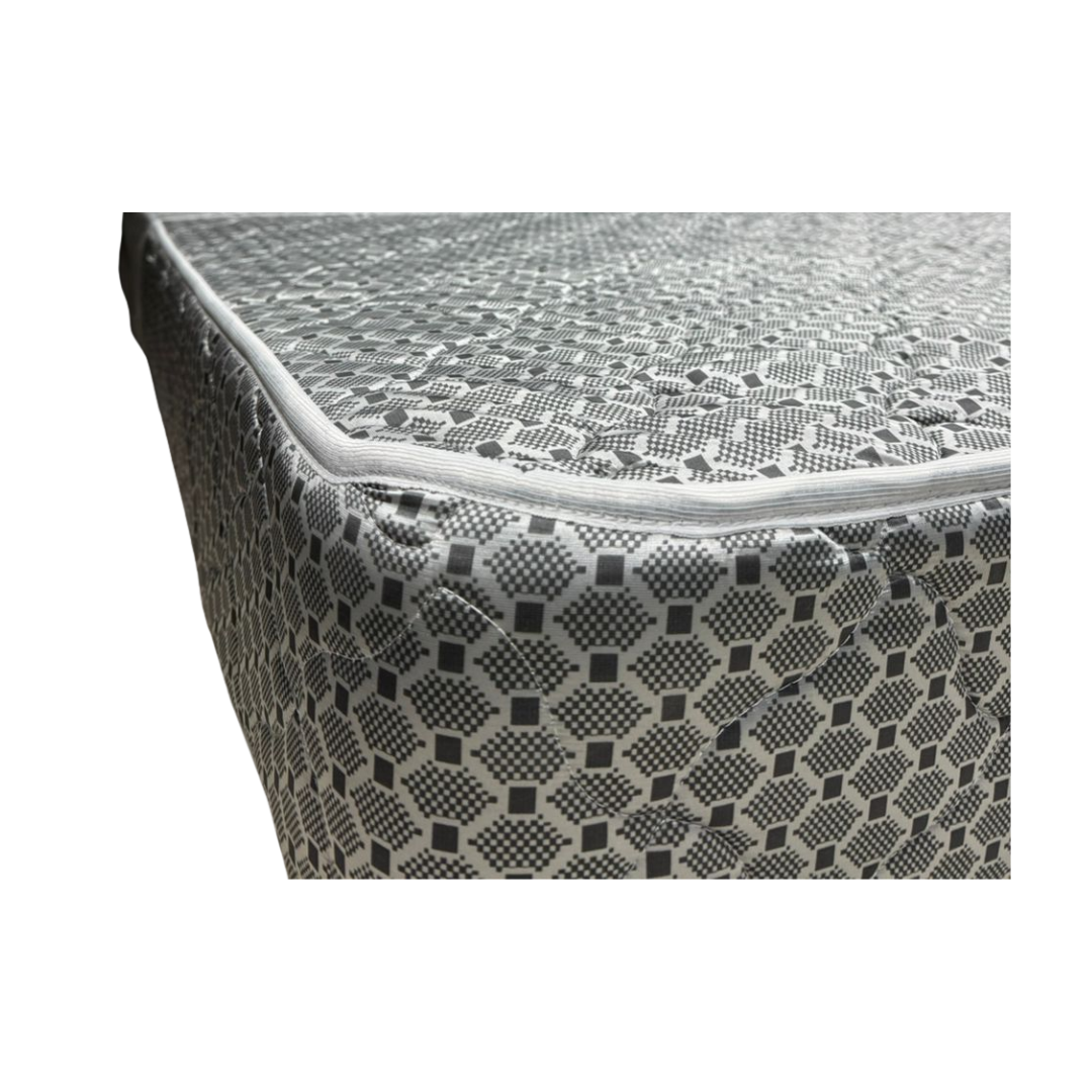 Colchón  Individual Semi Ortopédico Con Resorte Acolchado Country Mundoflex