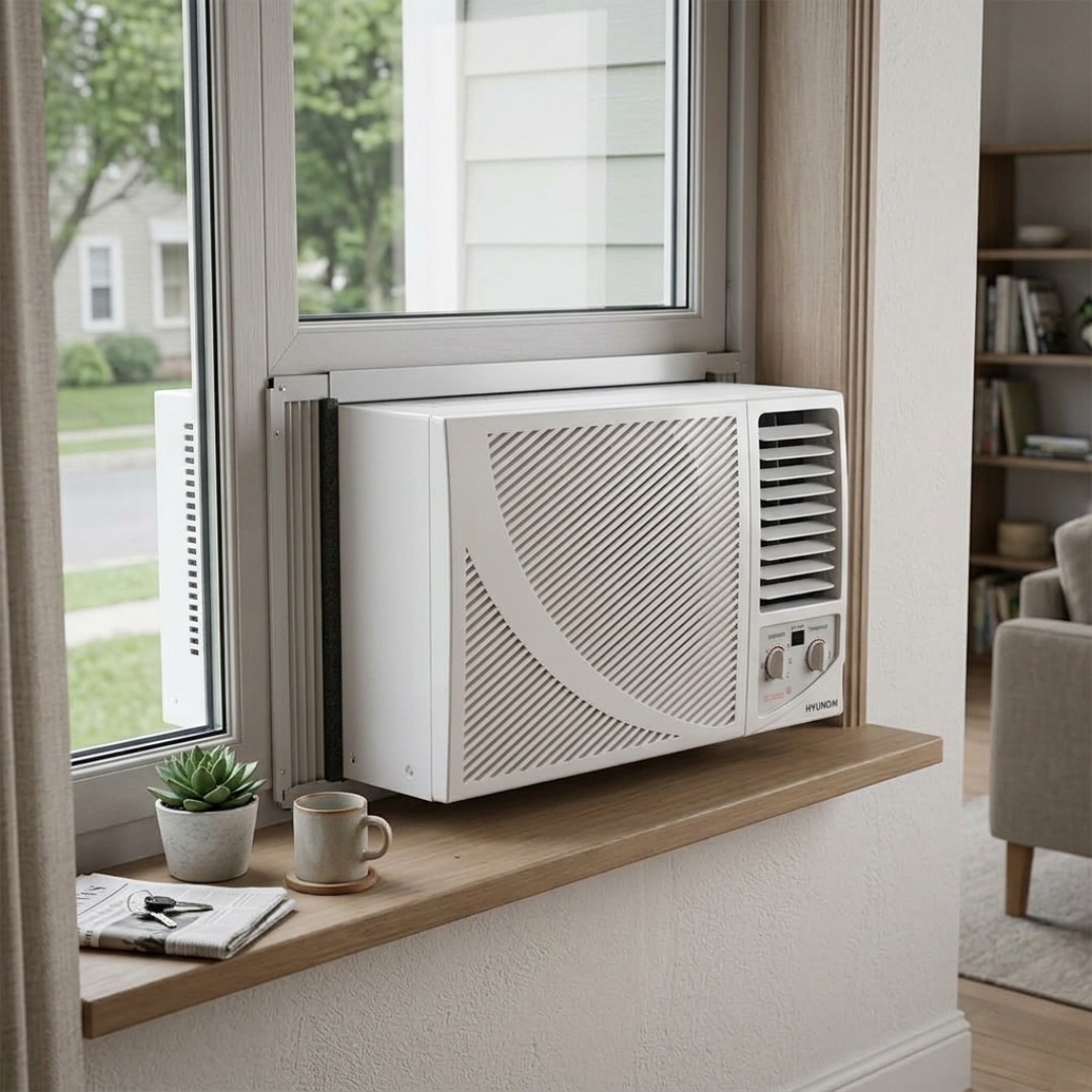 Aire De Ventana 24,000BTU 220V HYUNDAI