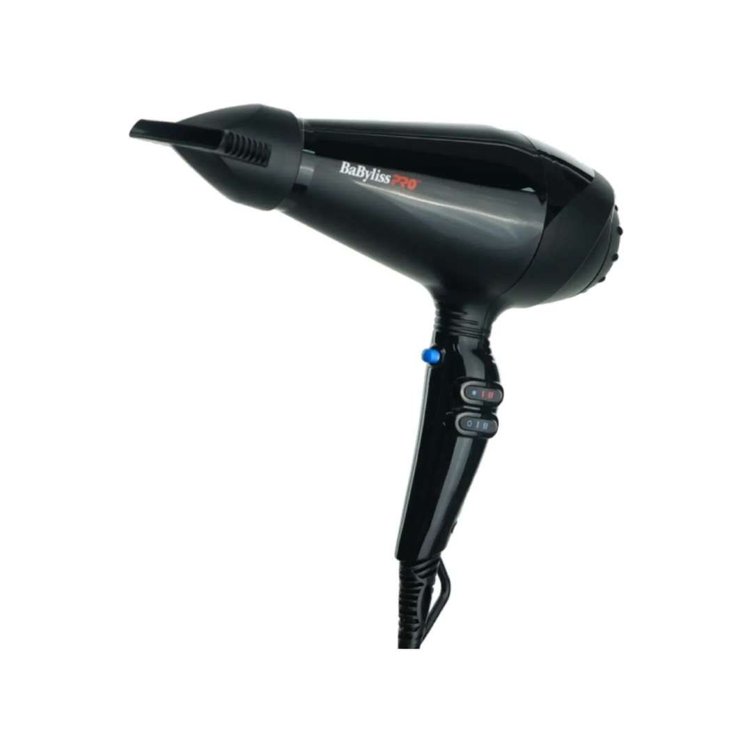 Secador de Cabello 2000Watts Pro Ionico Negro Babyliss