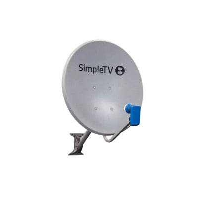 Antena Receptora de Señal Satelital Simple Tv