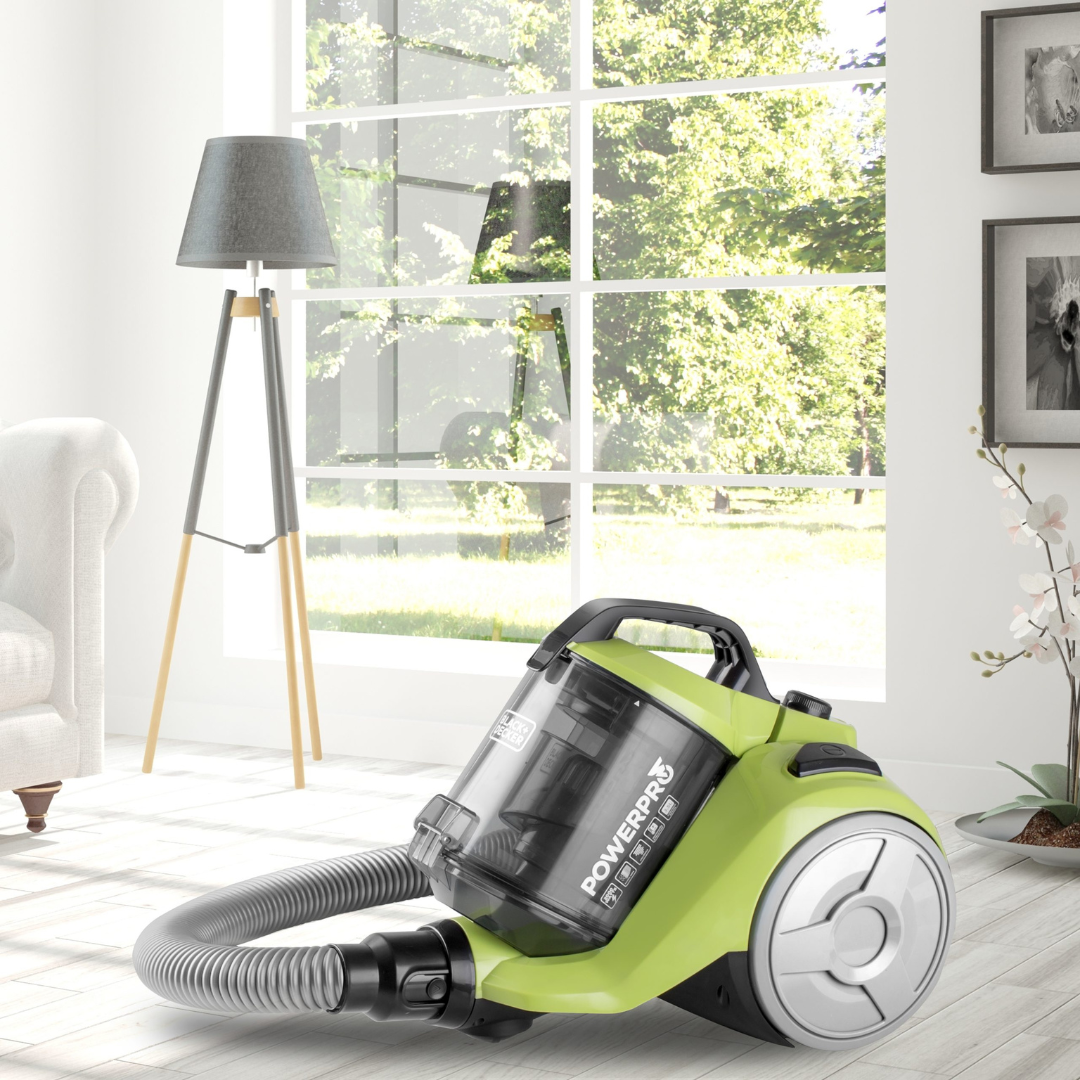Aspiradora Power Pro de 2000W VERDE Black+Decker
