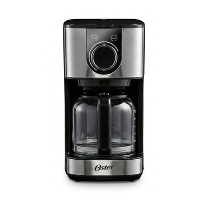 Cafetera 10 Tazas de Perilla Programable ACERO INOXI OSTER