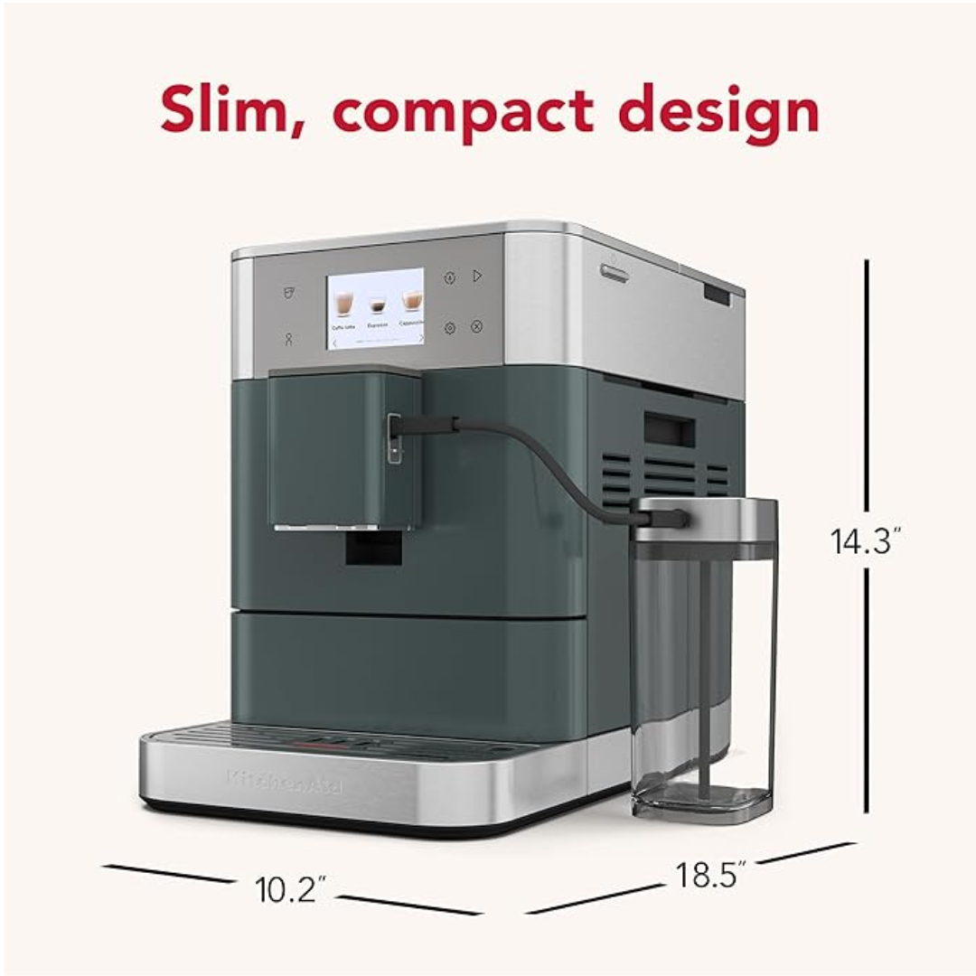 Cafetera Espresso Automática KF7 Con Espumador de Leche Kitchenaid