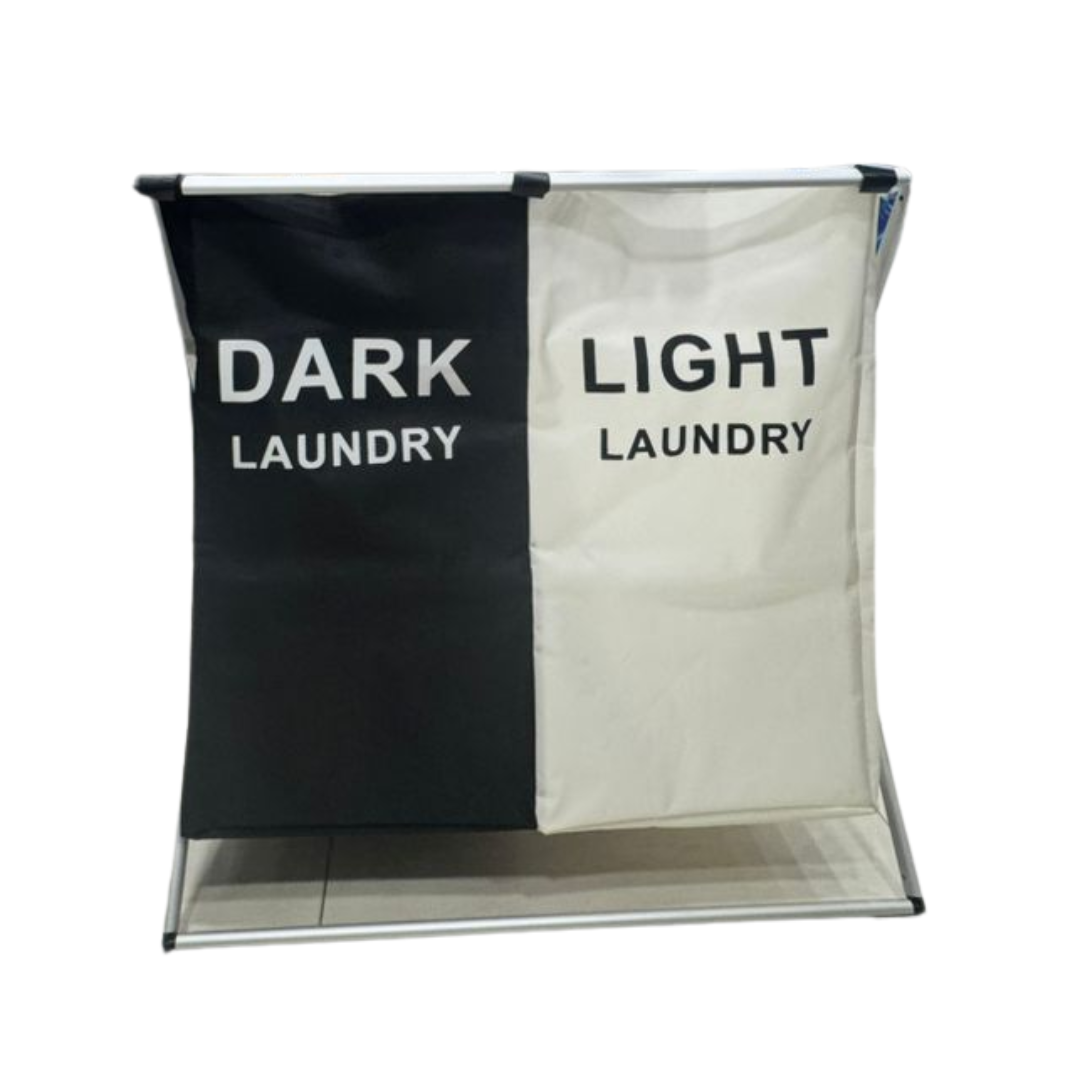 Cesta de Ropa de Tela Dual 59 Cm