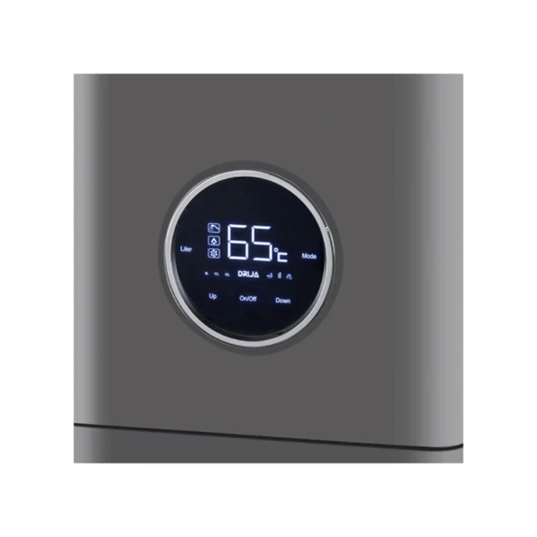 Calentador de Agua a Gas/110V 17L/Min  Con Pantalla LED Silver Drija