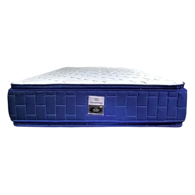 Colchón con Resortes Ortopédico Matrimonial con 2 Pillow Milano Mundoflex