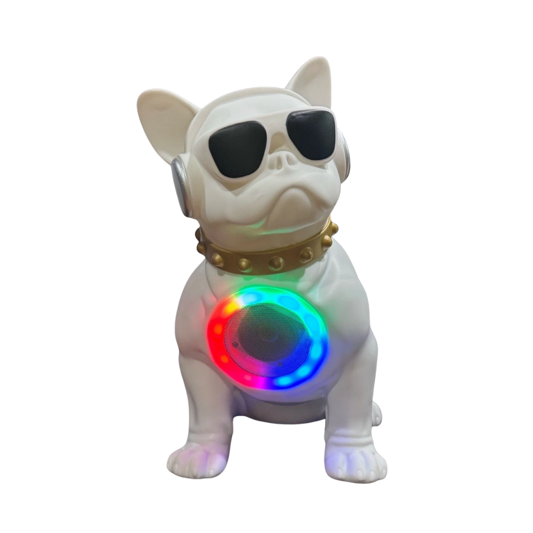 Corneta Portátil Con Bluetooth Diseño de Bulldog