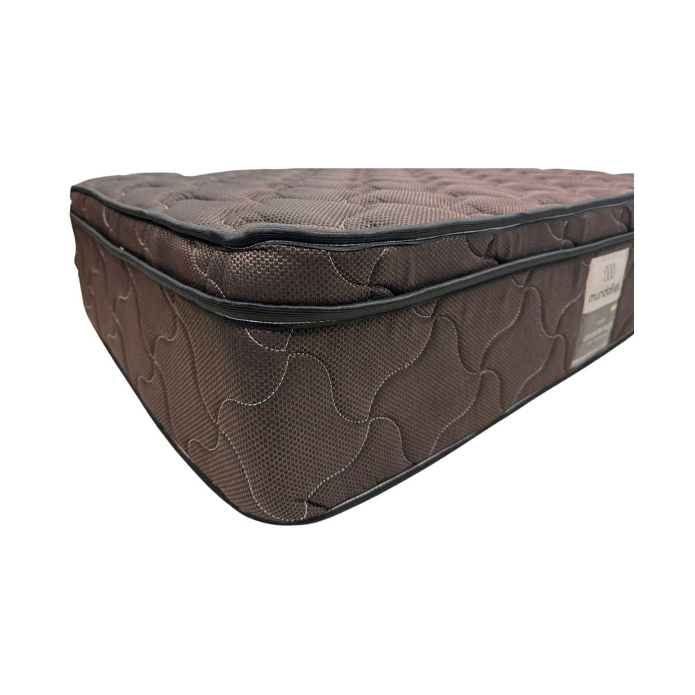 Colchón con Resortes Acolchado Country Plus Individual Mundoflex