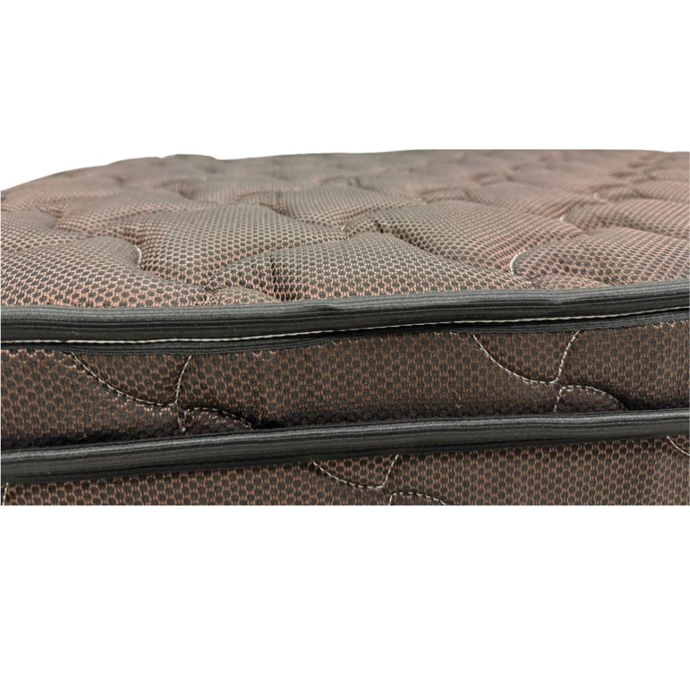 Colchón Con Resortes Acolchado Country Plus Matrimonial Mundoflex