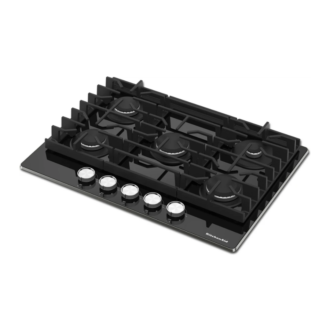 Tope a Gas Vitrocerámica 36" 5 Hornillas Kitchenaid