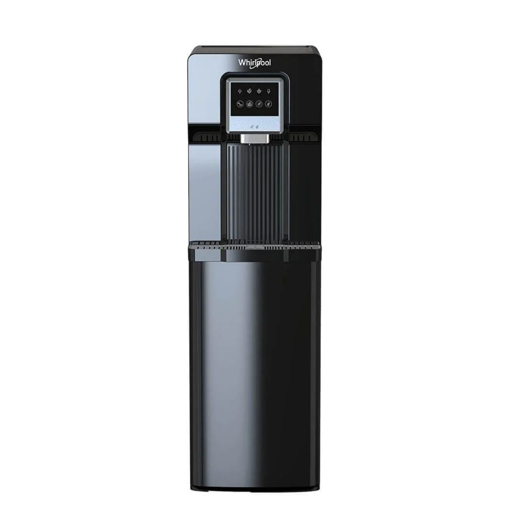 Dispensador de Agua Con Fabricador de Hielo Negro Digital Whirlpool